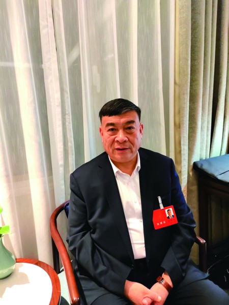 裴树清接受本报记者专访